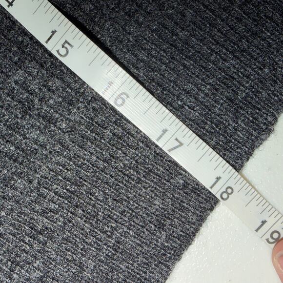 Boden Fireworks Cardigan Womens Medium Dark Gray Beaded Wool Alpaca Ribbed Crop - Picture 7 of 7